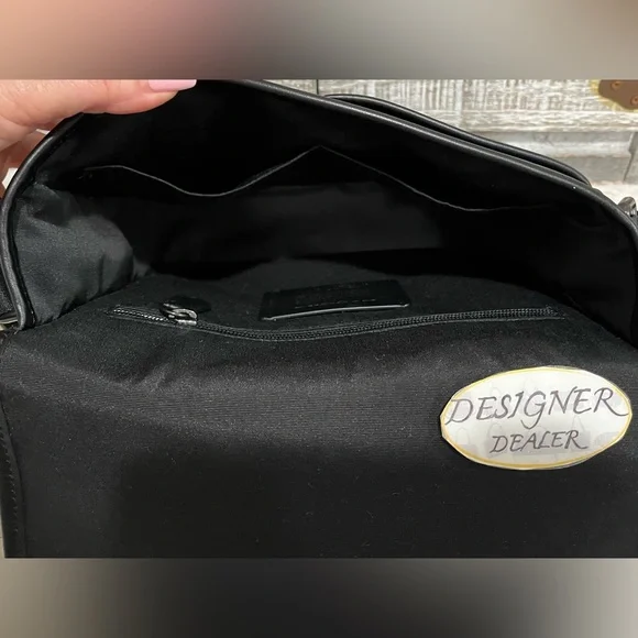 COACH Heritage Map Smooth Leather Crossbody C2906 GUC! - Picture 10 of 12